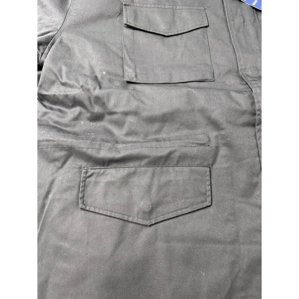Vintage‎ Jordan Craig Black Cotton Polyester Field Jacket Hooded Size 5X NEW